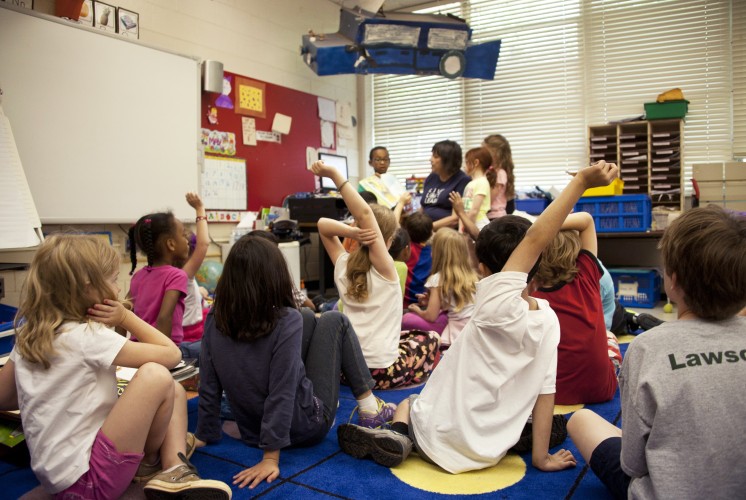 photo of kids in classroom