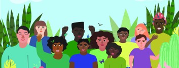 Illustration of diverse individuals